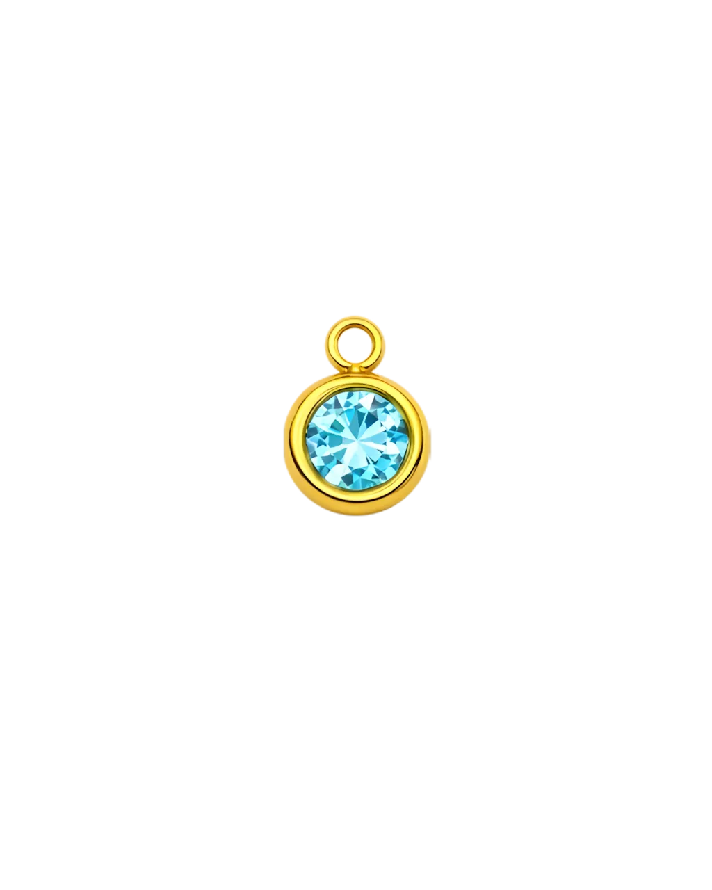 Přívěsek Birthstone Vodnář na náramek i řetízek