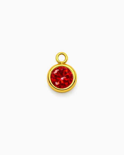 Přívěsek Birthstone Lev - Zlatá