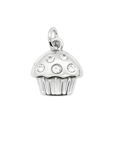 Přívěsek Cupcake - Stříbrná