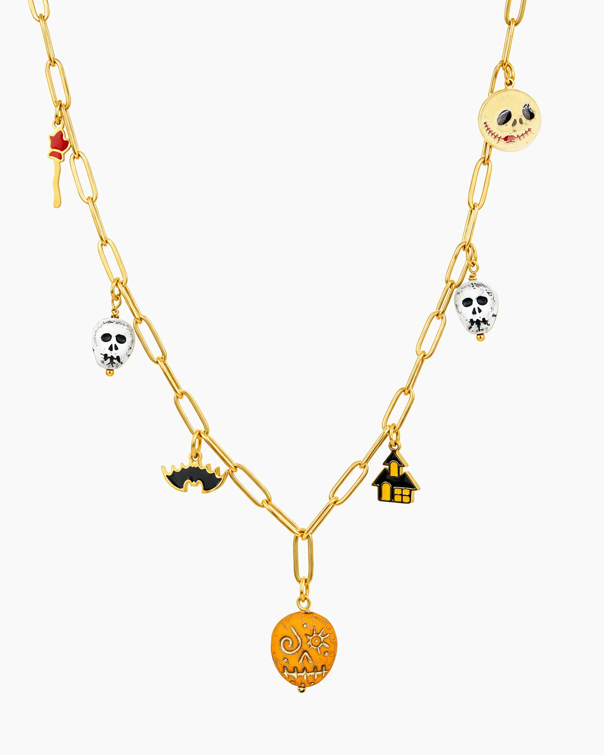 Halloweenský náhrdelník Strašidelná noc