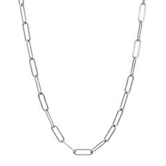 Náhrdelník stříbrný Paperclip big
