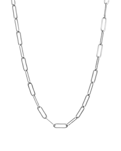 Náhrdelník stříbrný Paperclip big